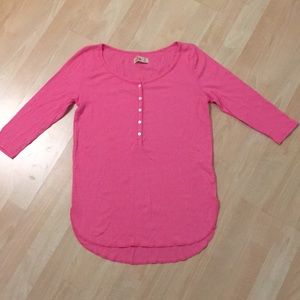 Hollister Very Soft Half Bottom up Long Tee